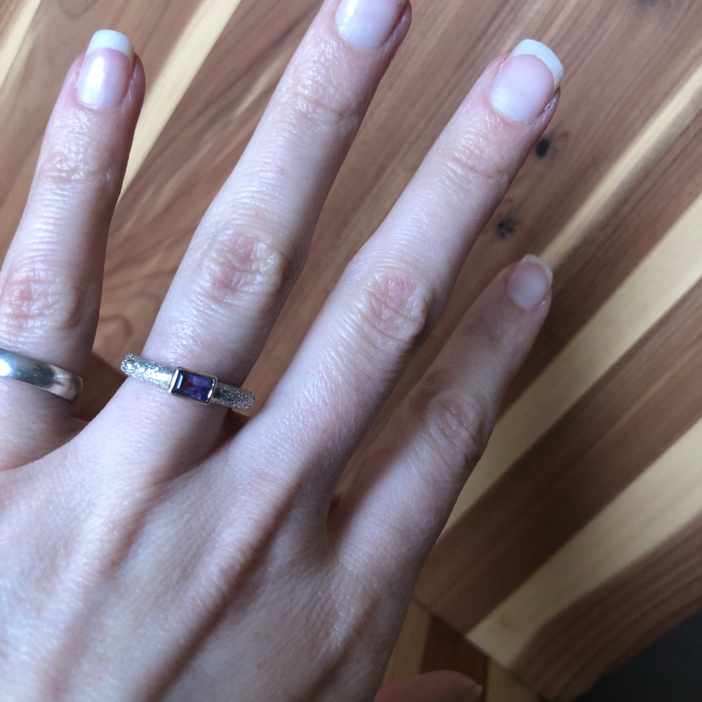 Amethyst ring - Picture 7 of 8